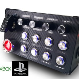 Button Box Sim Racing Pulsanti Luminosi XBOX S X Play Station PS5 Console Start Leva Luminoso Buttonbox